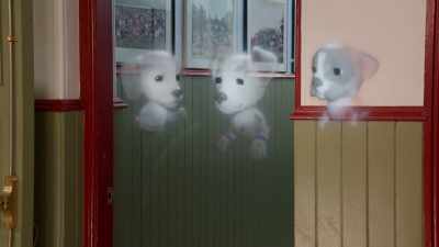 And why those scary ghost-nappers
were able to find us again. - Phantom Pups