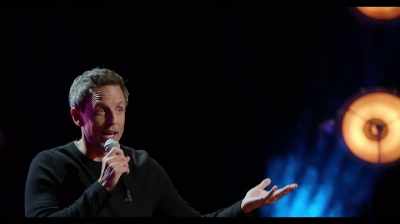 And my wife was screaming,
"I do not like this," - Seth Meyers: Lobby Baby