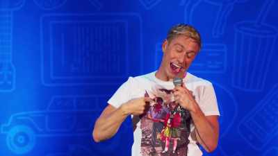 And we will have a special cuddle." - Russell Howard: Recalibrate