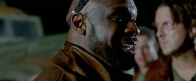 - And we will run
the human race!
- [militia] Yeah! - Bloodthirst