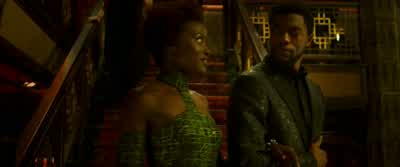 And will there be any trouble tonight, Ms. - Black Panther
