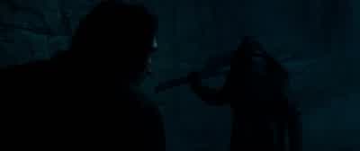 And with a stroke of her saber... - Star Wars: The Rise of Skywalker