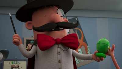 And with a wave of my magic
wand, the egg has disappeared! - Diary of a Wimpy Kid: Rodrick Rules