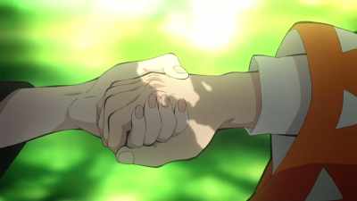 And with
all the white clover in bloom, - Demon Slayer -Kimetsu no Yaiba- The Movie: Mugen Train