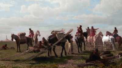 And with horses, not dogs, - The American Buffalo
