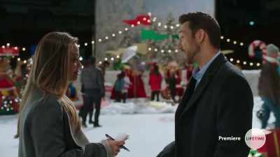 And with that new watch
on her wrist, - A Twist of Christmas