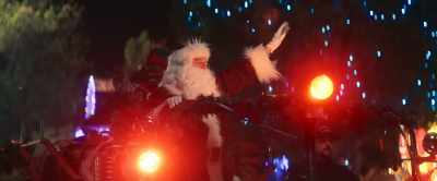 And with one wave
of Santa's magical pointer finger, - Candy Cane Lane