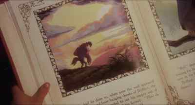 "And without a reason to crow,
Chanticleer left the farm. - Rock A Doodle
