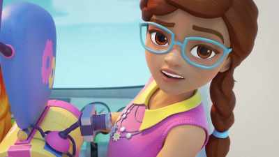 And they wonder
why I like to spend time - LEGO Friends: Girls on a Mission