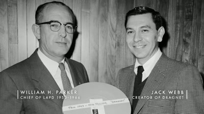 And working closely
with him was Jack Webb, - Sound of the Police