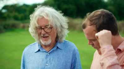 And it would depend
on how big your writing is - James May and the Dull Men