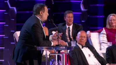 And we would go to your house
and take a bath together, - Comedy Central Roast of Bruce Willis