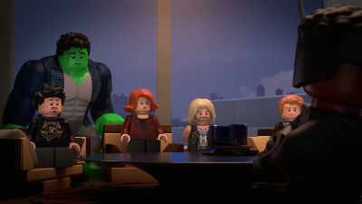 And he would not have left the
vibranium behind. Not willingly. - LEGO Marvel Avengers: Code Red