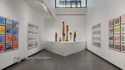 And she would take
the soft sculptures - Black Art: In the Absence of Light