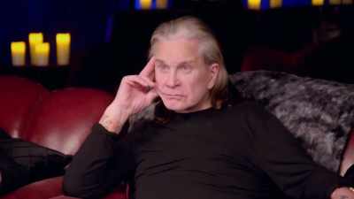 And he wouldn't always have
a silver leg - The Osbournes Want to Believe