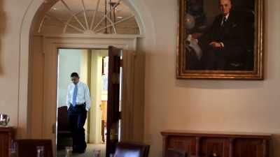 And yet, equally de-spiriting
was his reluctance - Obama: In Pursuit of a More Perfect Union