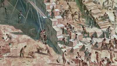 And yet, the wall still managed to be built. - Ancient Engineering