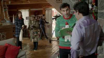 And yet,
with soft and sad eyes. - The Enchanted Christmas Cake