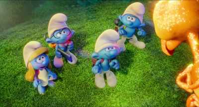 And you were actually instrumental
in making, helping us remember - Smurfs: The Lost Village