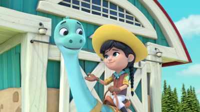 And if you can lasso them, - Dino Ranch