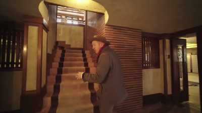 And as you climb the stairs, - Frank Lloyd Wright: The Man Who Built America
