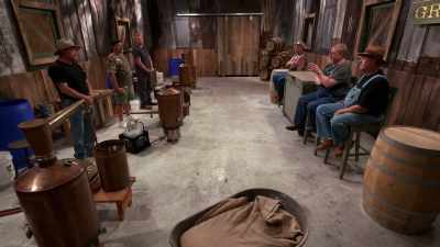 And you were corn
front to back,
and a good sweet finish. - Moonshiners: Master Distiller