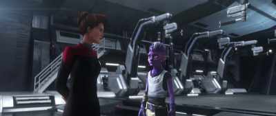 And you, Dal, have a little
something they did have... - Star Trek: Prodigy