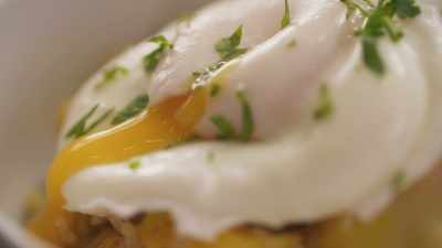 And as you enjoy
the runny egg close-up, - James May: Oh Cook!