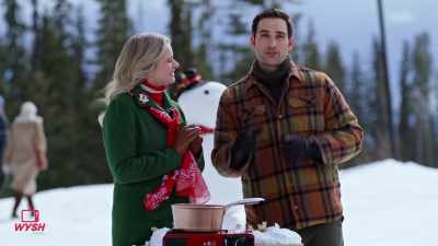 And once you finish
making these, - Snowy with a Chance of Christmas