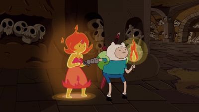 AND YOU GOT TO LOOK AROUND. - Adventure Time
