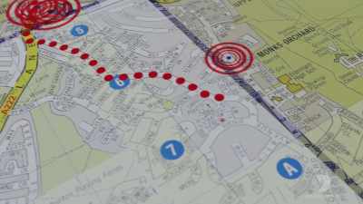 And when you looked at the map, - The Real Manhunter