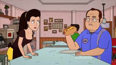 And before you say
a Mexican standoff - Corner Gas Animated