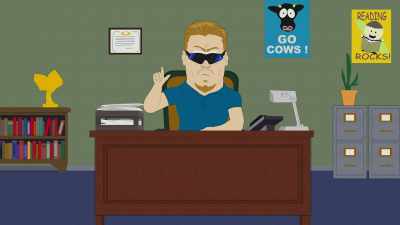 And if you
say anything more about - South Park: Joining the Panderverse