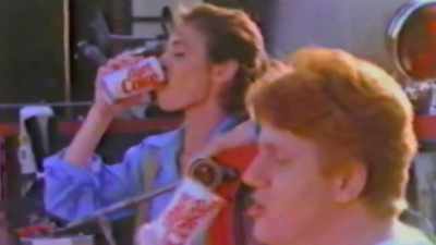 And if you think about it,
in the '80s, - Cola Wars
