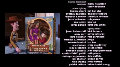 And so you two are absolutely identical - Toy Story 2