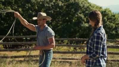 And when you wanna throw it, - Romance on the Ranch