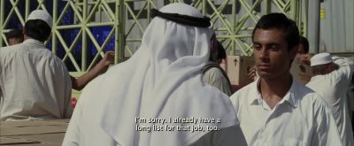 And if you want to work in this country - Syriana