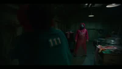 And you… you'll be staying right hereuntil he returns, okay? - Squid Game