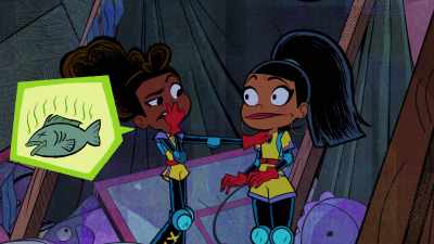 And you! You've got your big,
beautiful science brain. - Marvel's Moon Girl and Devil Dinosaur