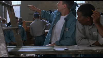 And you'd be amazed how far Andy could stretch it. - The Shawshank Redemption