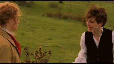 Let's be happy together Jo I can't say yes trulyso I'm not going to say it at allAnd you'll see that I'm right eventuallyand you'll thank me for itI'd rather hang myself than realize thisTeddy I would rather be deadTeddy don't say thatTeddyListen you'll - Little Women