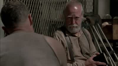 "And if your right hand offends you, cut it off, cast it from you. - The Walking Dead