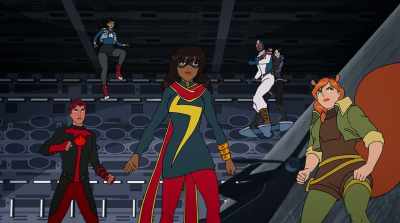 And when your voice
Can't make a sound - Marvel Rising: Secret Warriors
