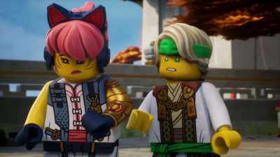 And if you're distracted,
you'll never achieve Spinjitzu. - LEGO Ninjago: Dragons Rising