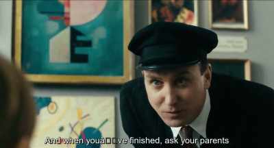 And when you're done,
you ask your parents,
. - Never Look Away