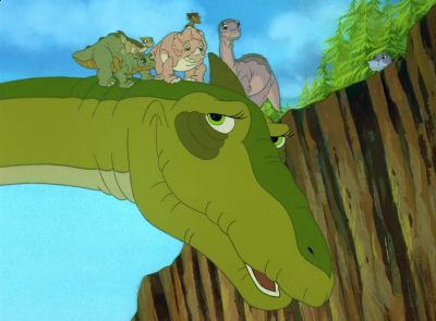 And if you're going to be sea sick - The Land Before Time V: The Mysterious Island