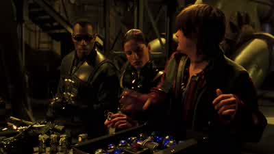 And you you're not comingNo I'm a lover not a fighter - Blade II
