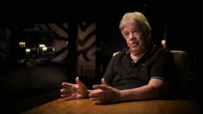 ...and you're out there
 blabbing about it. - Homicide Hunter: Devil in the Mountains