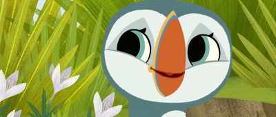 And you're such a good digger!
 Do you want to help us? - Puffin Rock and the New Friends