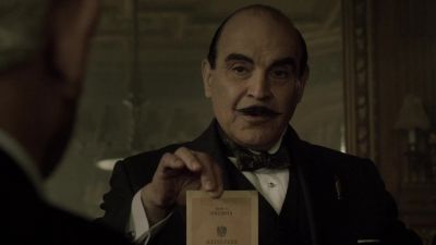 And yours, mademoiselle. - Agatha Christie's Poirot